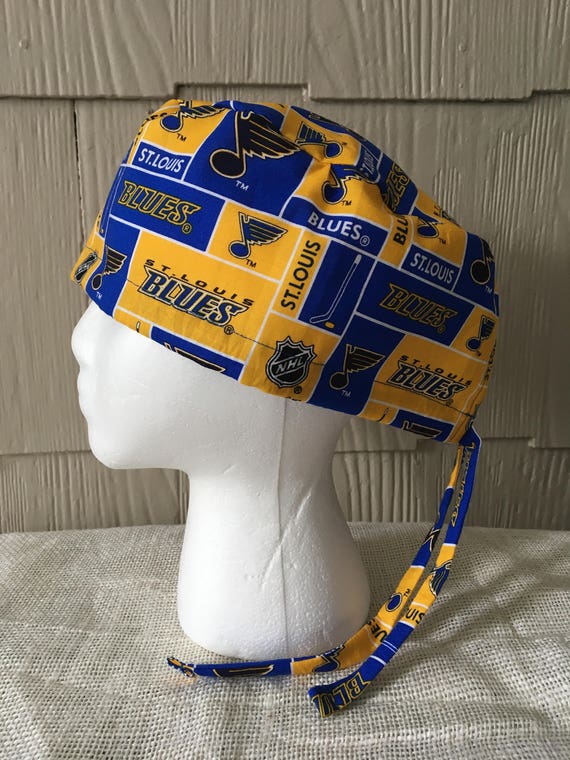 Blues Stanley Cup scrub hat