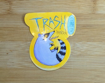 Trash Panda IPA - vinyl sticker