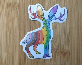 Queerptid (Queer Cryptid) Jackalope