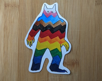 Queerptid (Queer Cryptid) Michigan Dogman