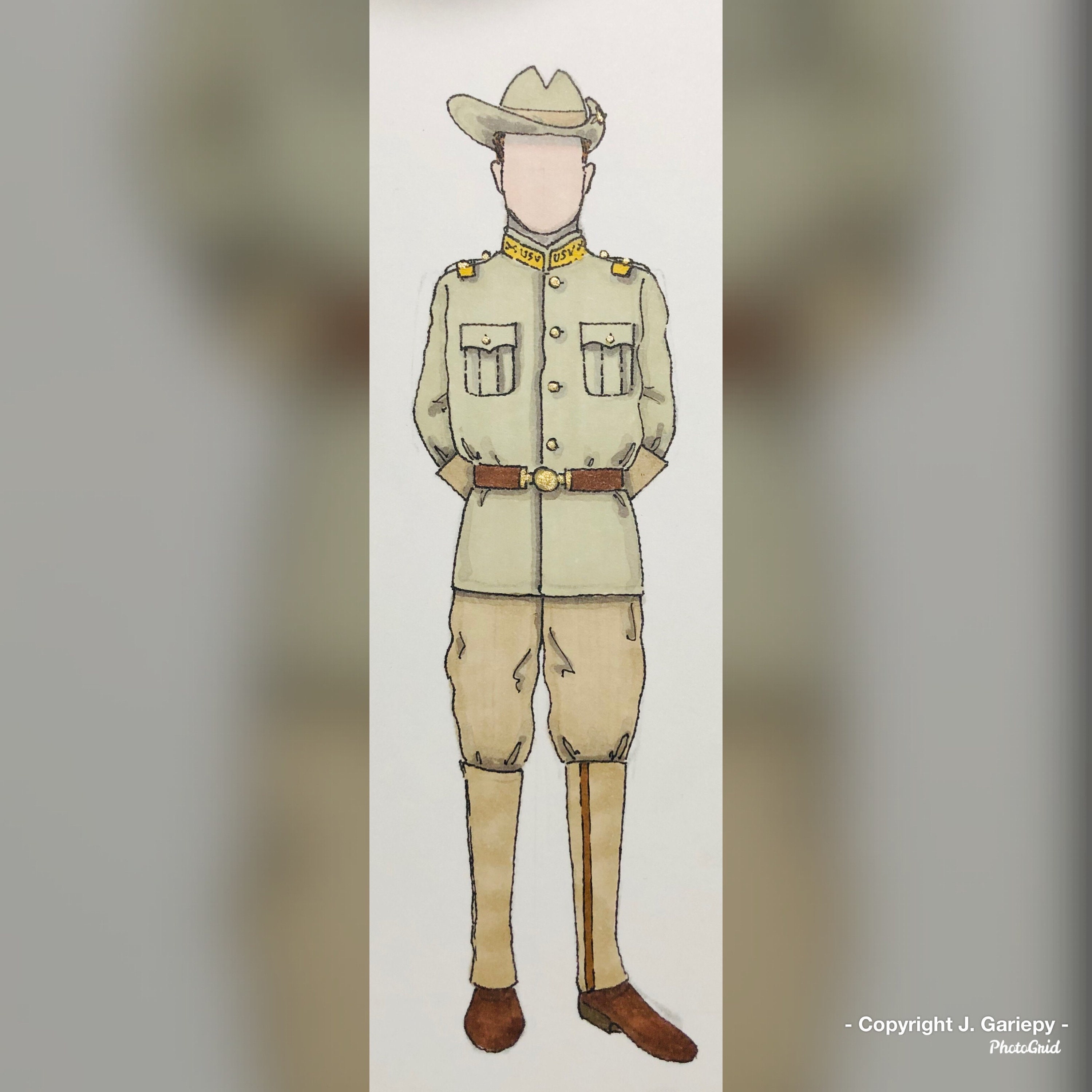 theodore roosevelt rough riders uniform