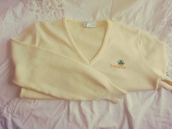 Cleary's Ireland Vintage Acrylic Sweater Sz small