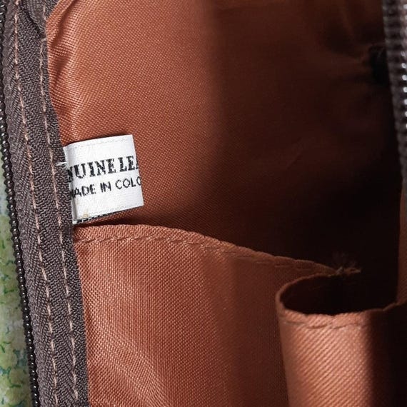 Camel colored leather professional briefcase - image 4