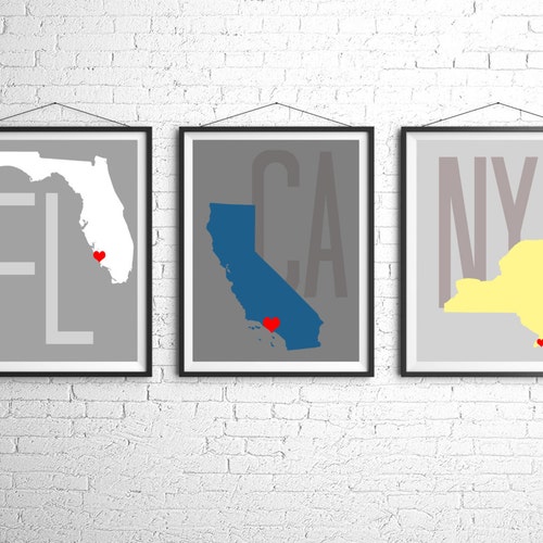 custom-city-map-wall-art-personalized-graduation-gift-etsy