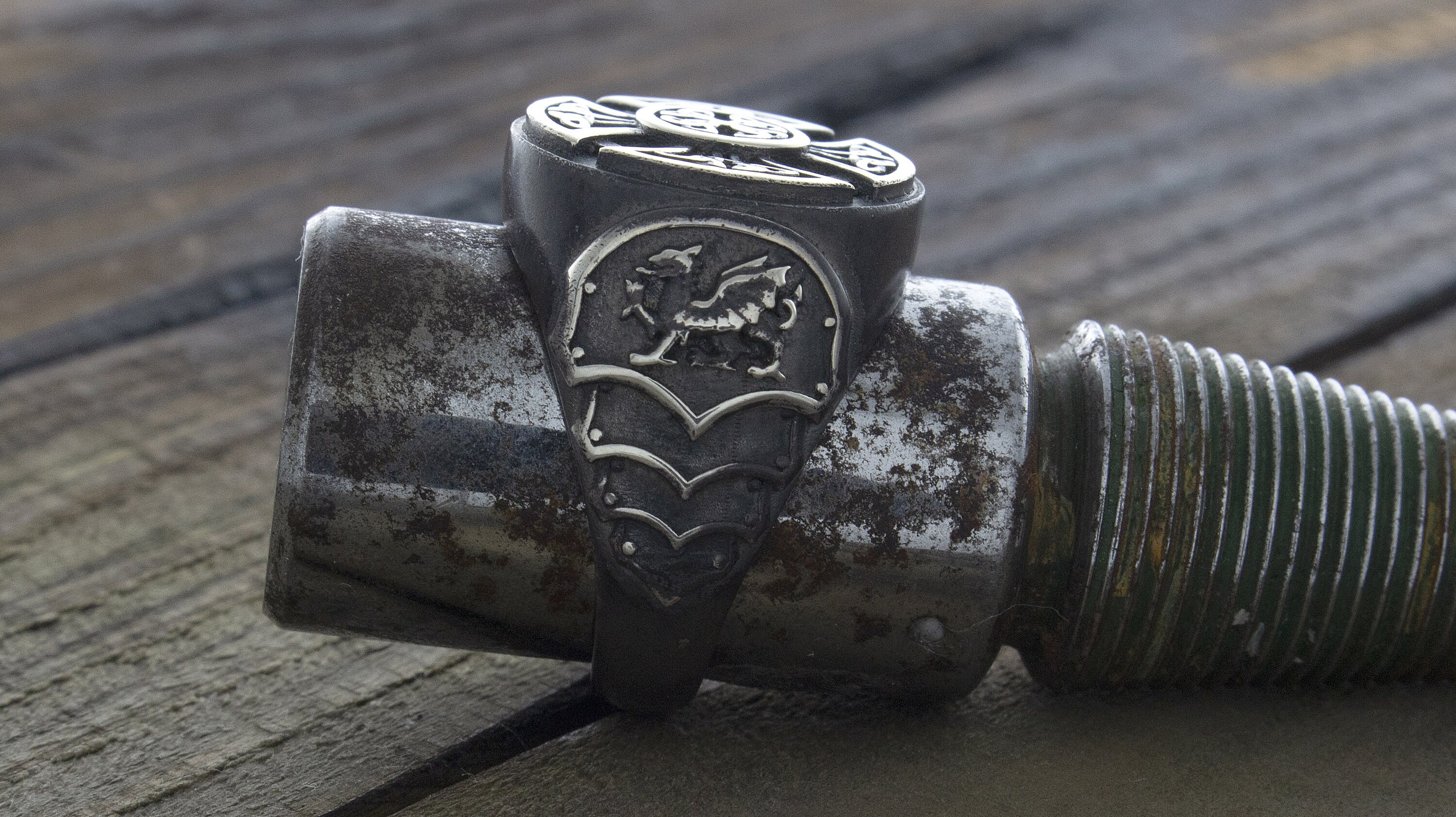Silver Celtic Ring Celtic Cross Ring Celtic Knot Ring Irish - Etsy