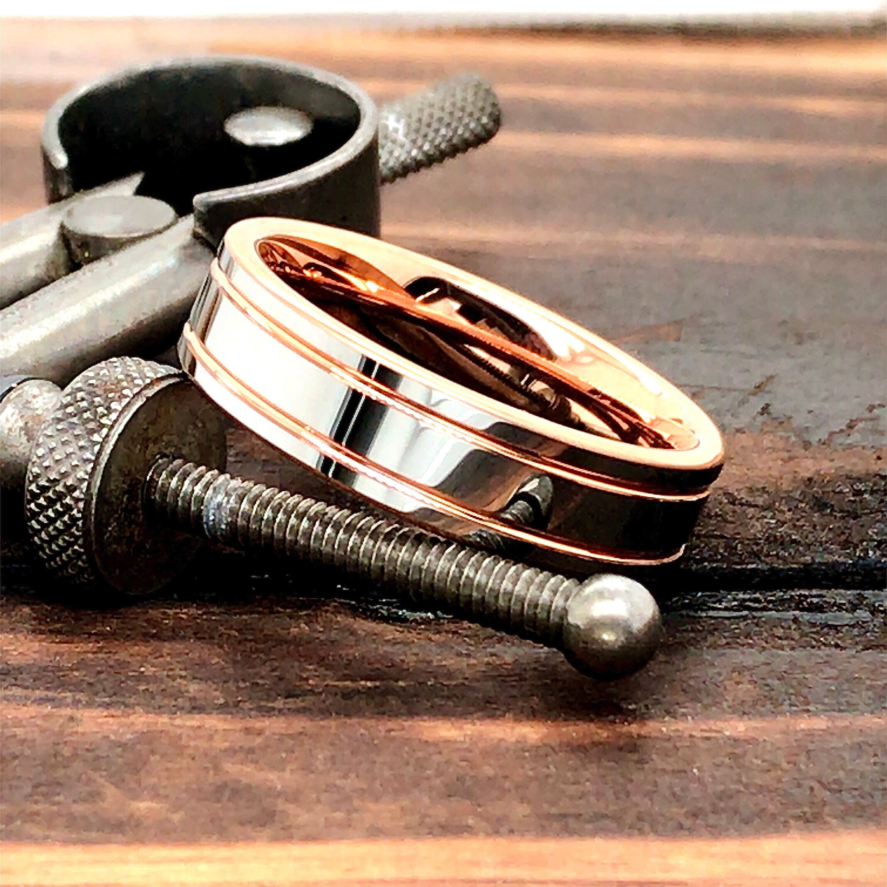 Tungsten Ring Mens Tungsten Ring Womens Tungsten Ring Etsy