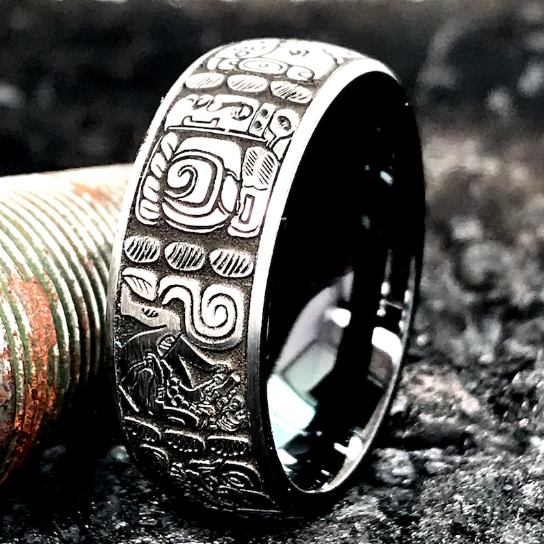 Mayan Ring Antique Mayan Ring Vintage Mayan Ring Mayan Etsy