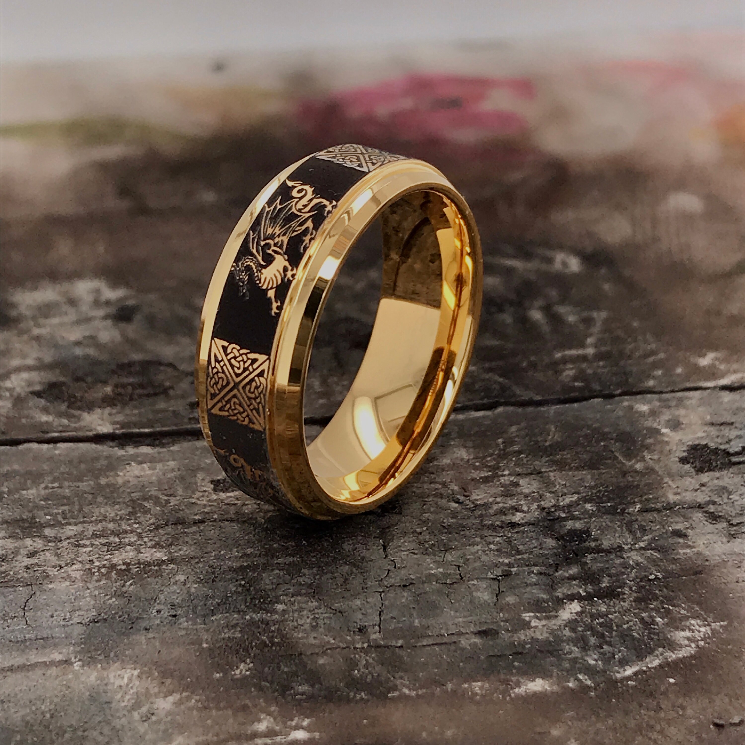 Tungsten Ring Mens Tungsten Ring Womens Tungsten Ring Etsy