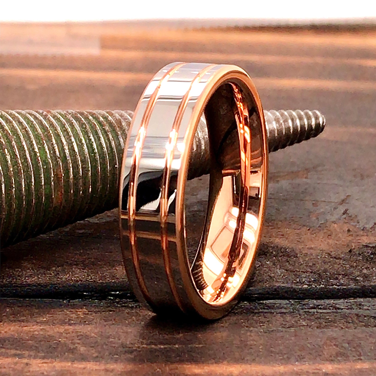 Tungsten Ring Mens Tungsten Ring Womens Tungsten Ring Etsy