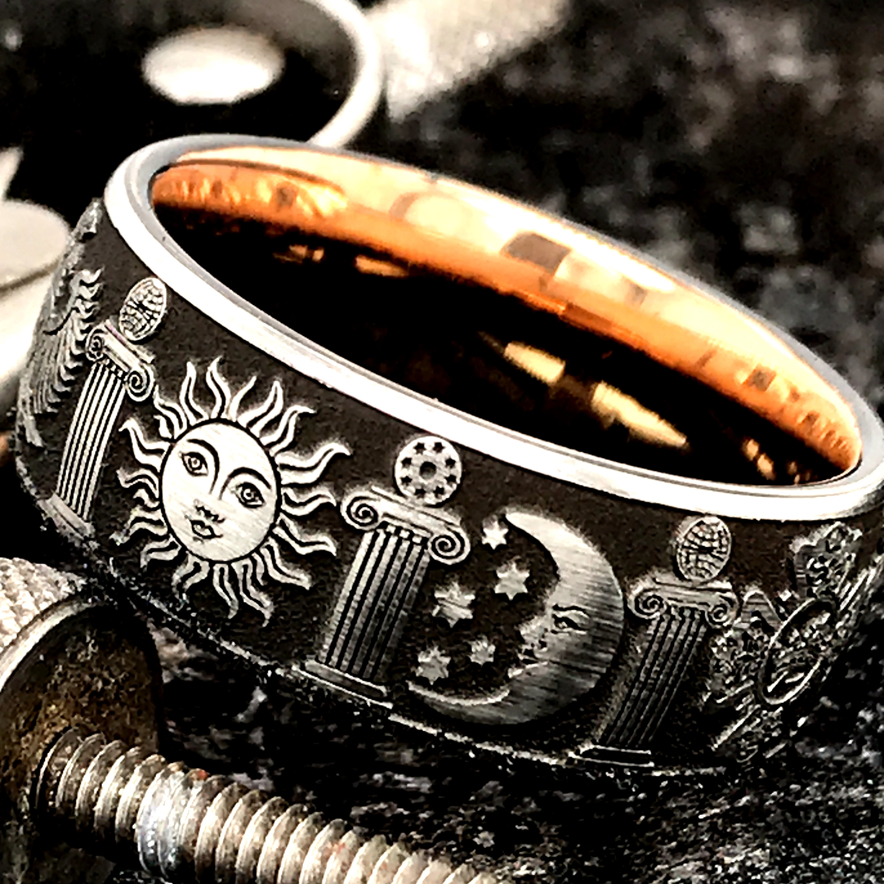 Etsy tungsten ring deals