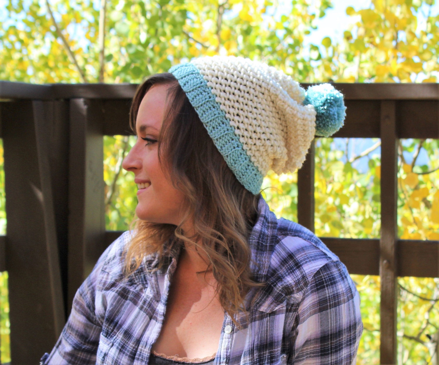 新品入荷 The Cottontail Etsy - Beanie Herringbone - Pattern Crochet PDF - 帽子