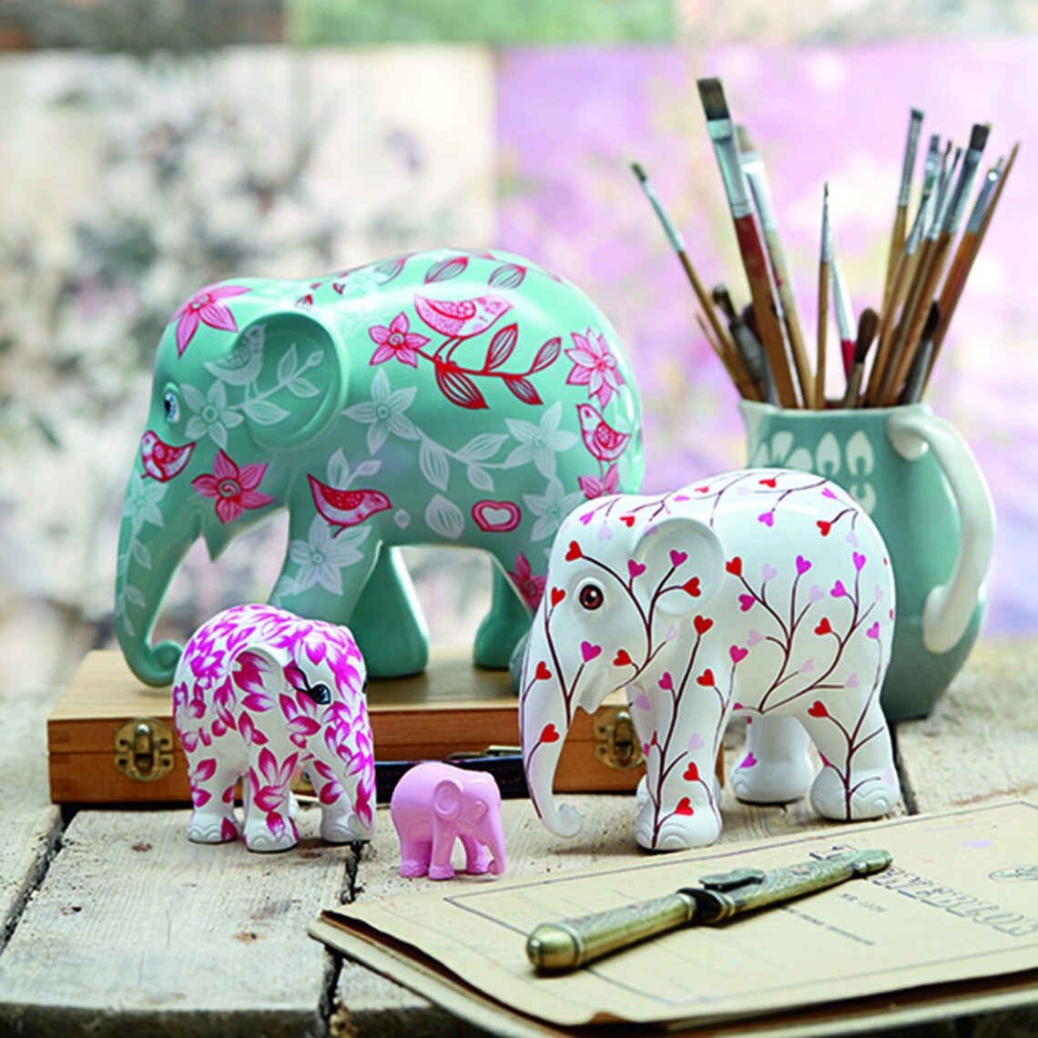 Paint Your Own' Elephant Parade Artbox Etsy