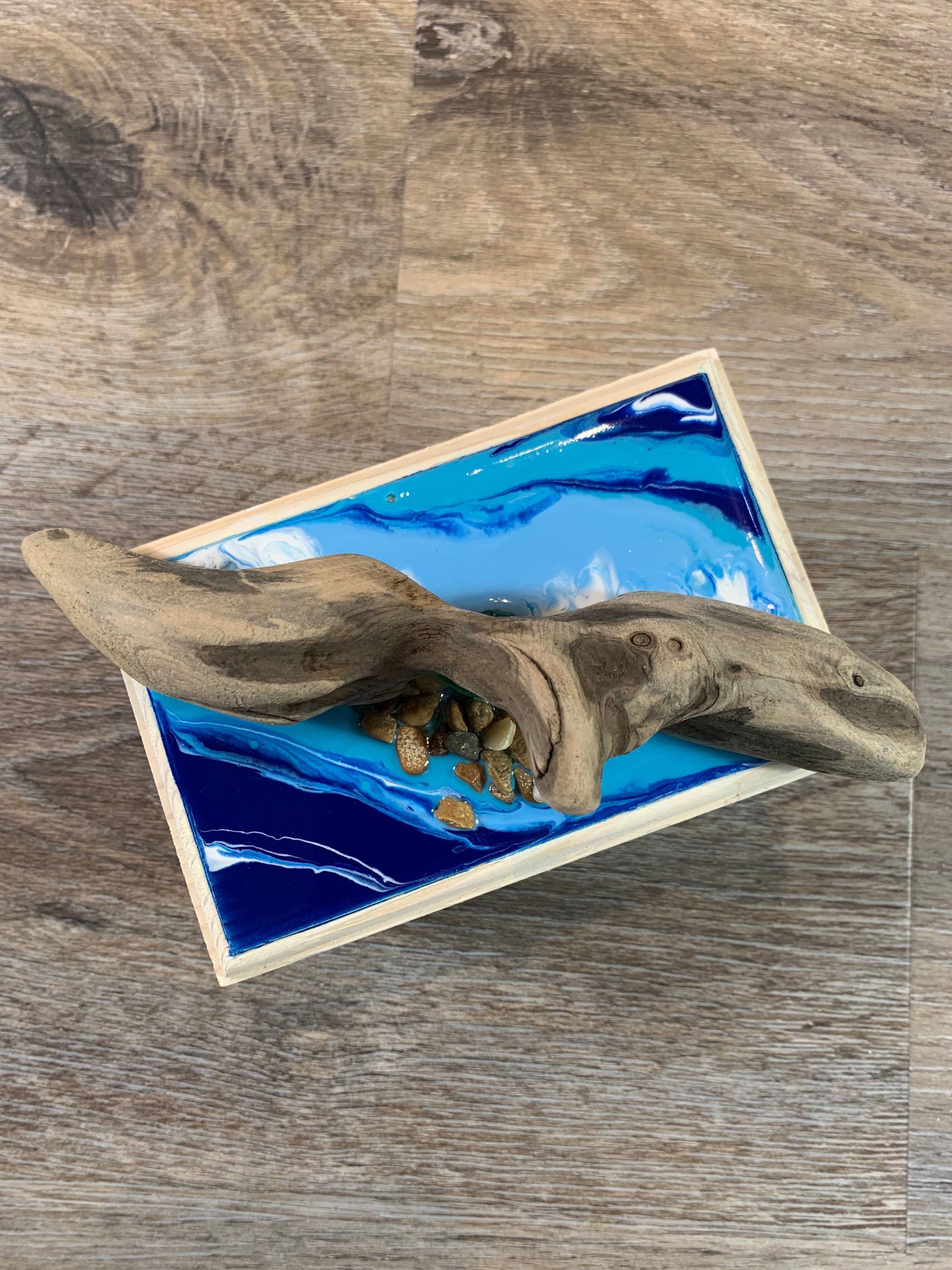 Resin Ocean Jewelry box Jewelry box Resin Ocean Etsy