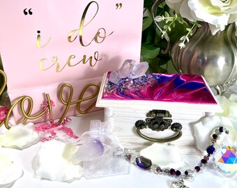 Bridesmaids Geode Gift Box Set