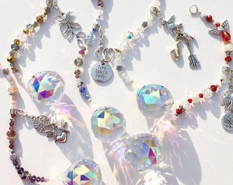 Swarovski Sun Catcher / Custom Beaded Suncatcher