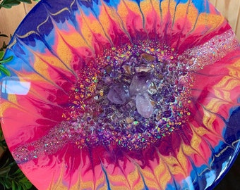 Geode Resin Artwork