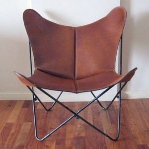 RAW Leather Argentina - Free Shipping - BKF leather chair - Saddlery Polo Leather. Factory Prices