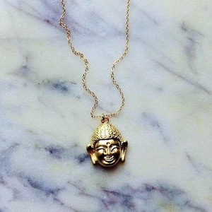 Buddha necklace , yoga necklace , Buddha jewelry, meditation necklace , meditation jewelry, buddha charm necklace , everyday necklace