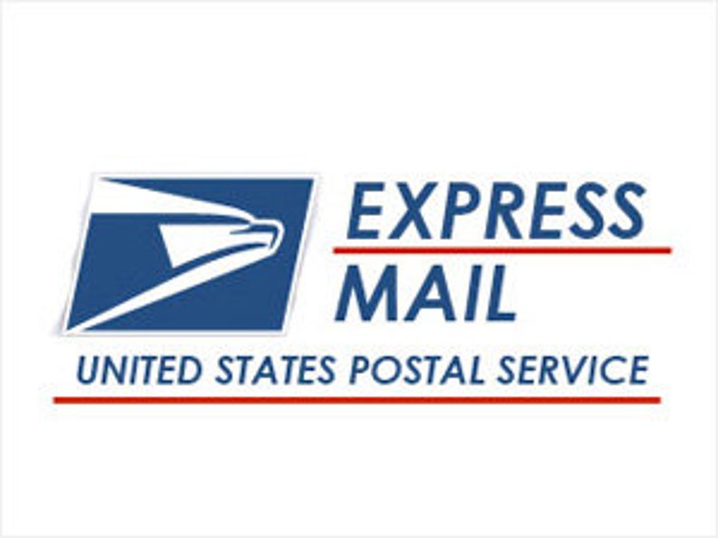 Overnight Priority Express Mail United States Postal Service Etsy