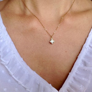 Opal  necklace, opal pendant necklace, opal  jewelry, tiny pendant necklace, opal jewelry, opal necklace, October  birthstone necklace