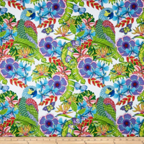Paradise Falls by Hello Angel Bubbles Wilmington Prints Purple