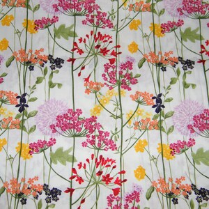 BTY Dear Stella Flower Power - FLORAL GARDEN Multi Print 100% Cotton Quilt Craft Fabric by the Yard