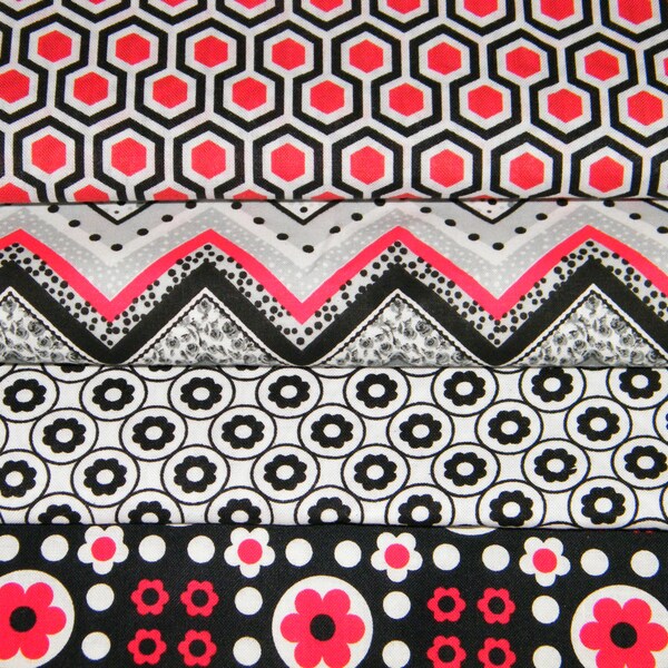 Red Fat Quarters Etsy