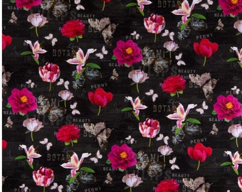 BTY Michael Miller TO the MOON Rockets on Black Print 100% Cotton Quilt Craft Fabric Yard BTY Michael Miller TO the MOON Rockets on Black Print 100% Cotton Quilt Craft Fabric Yard