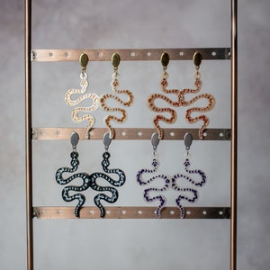Snake Earrings | Handmade | Witch Style