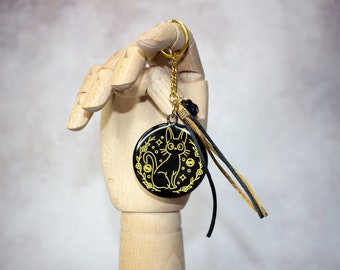 Kiki keychain | Witch Style | Kitten