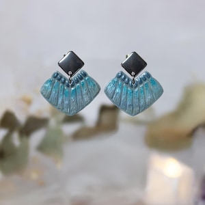 Boho earrings | Polymer clay earrings