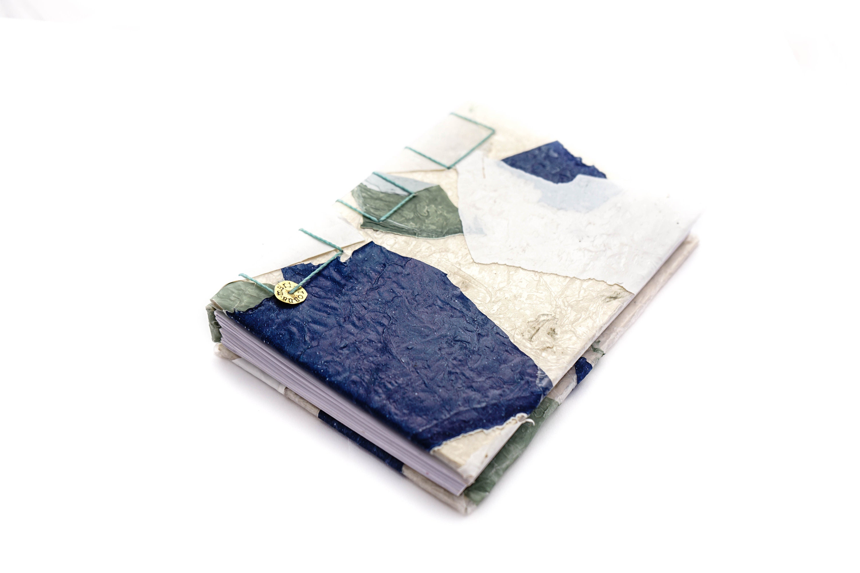 Handmade notebook Recycled plastic A6 Etsy