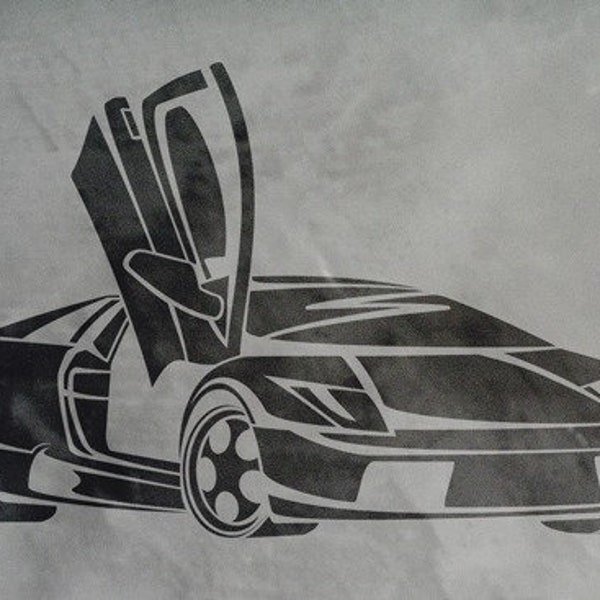 Stencil Wall Template» Lamborghini «