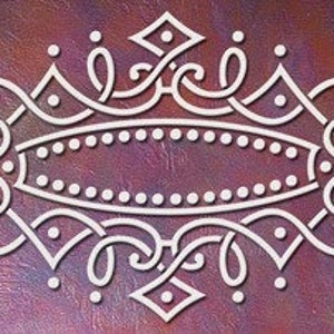 Stencil wall Template Sultana image 1