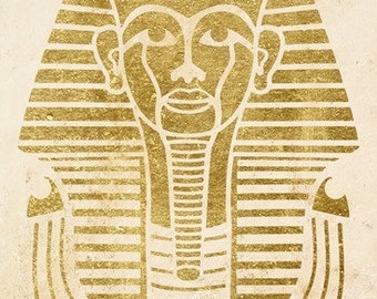 Stencil Wandschablone »Tut Ench Amun«