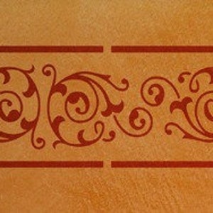 Stencil Wall Template Border 6 image 1