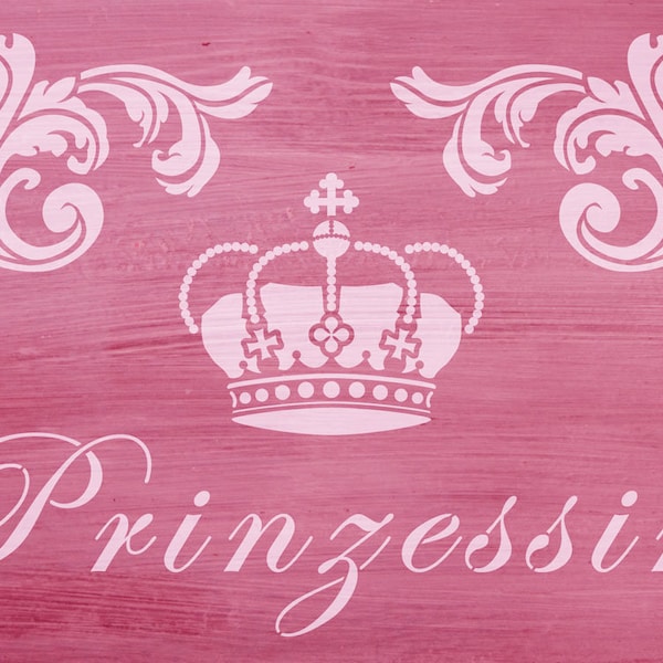 Stencil Wall Mask» Princess «