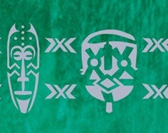 Stencil »Masken 1« 0035