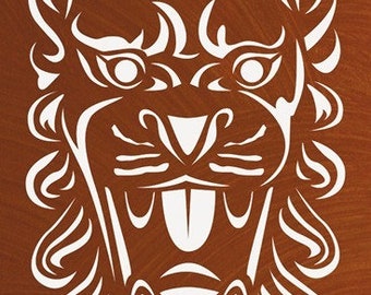 Stencil Wall Mask» Leo «