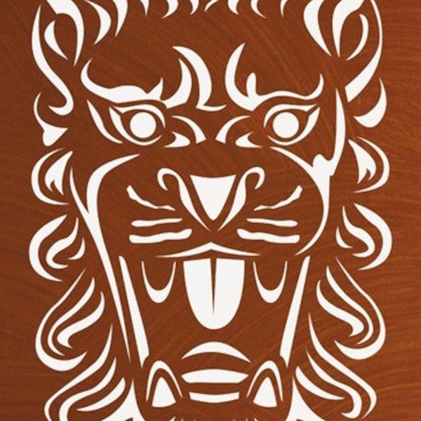 Stencil Wall Mask» Leo «