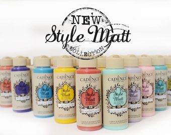 Cadence Style Matt, 120 ml - see color charts for colors.