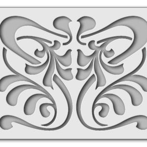 Stencil Jugendstil 2 0368 zdjęcie 2