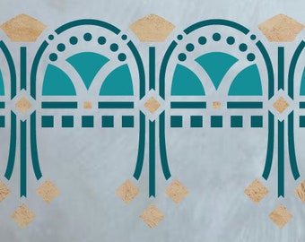 Stencil »Artdeco«