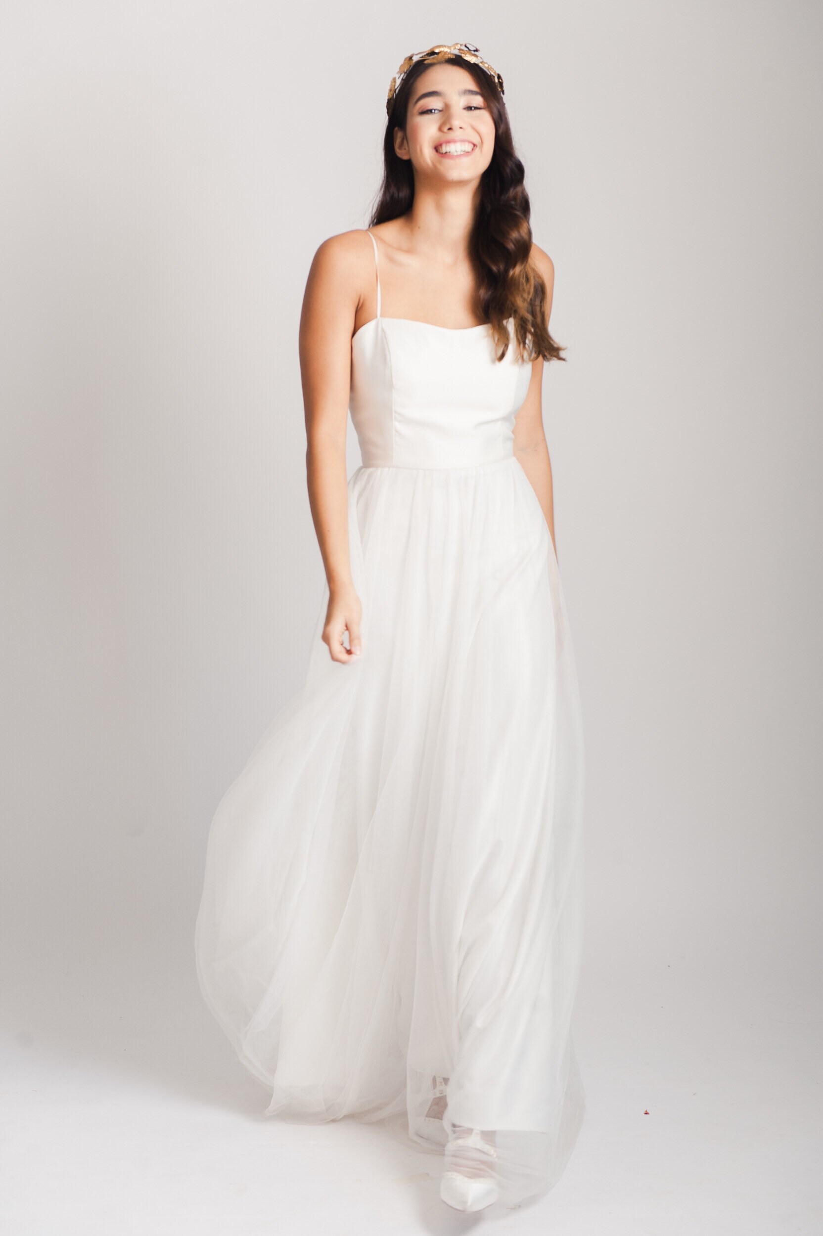 Ballerina Style Wedding Dress