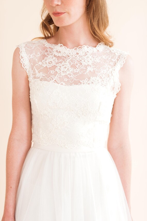 Winter Top Bridal Top Lace Top Lace Topper Bridal Cover Up Etsy
