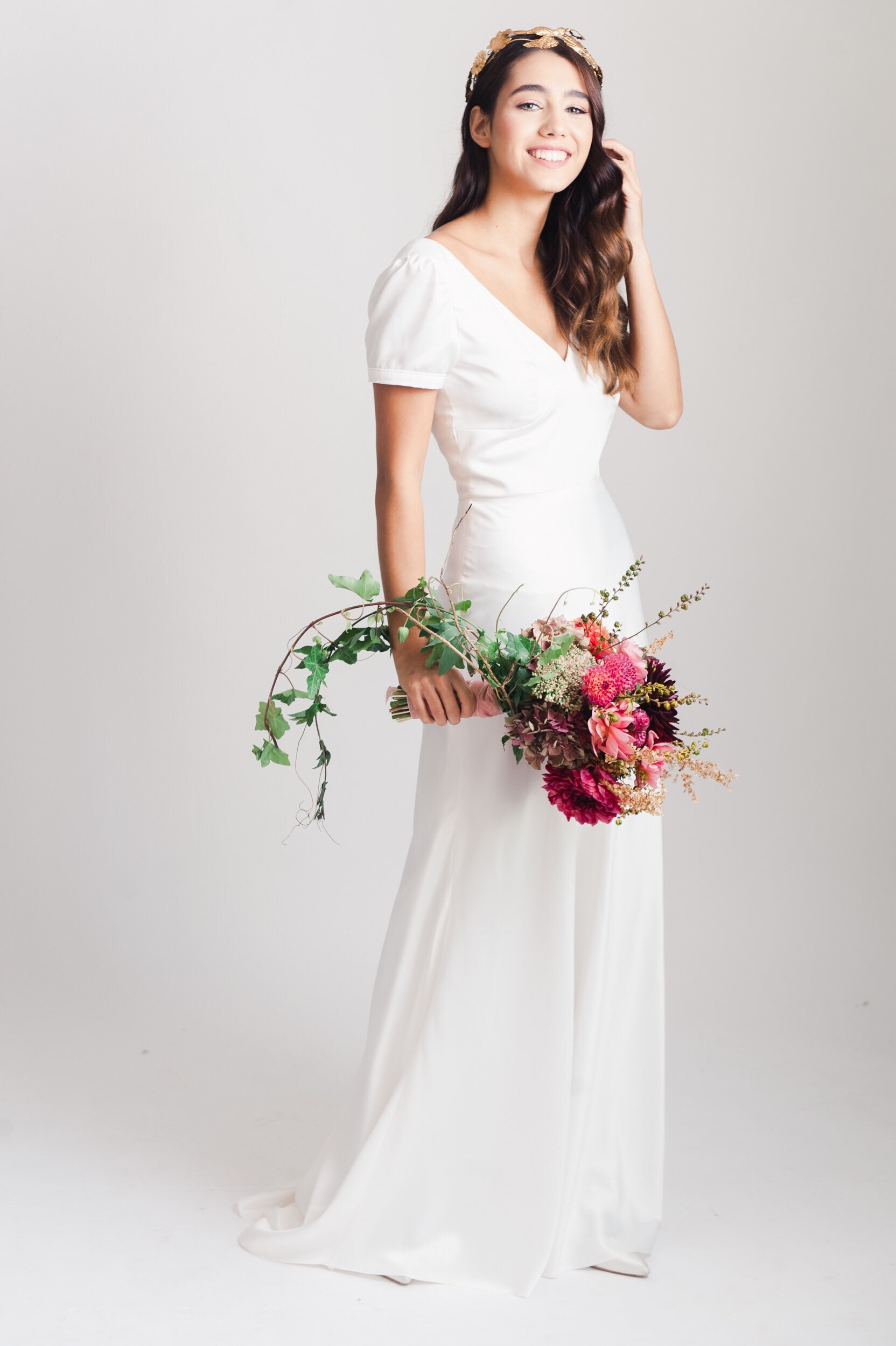 simple non traditional wedding dresses