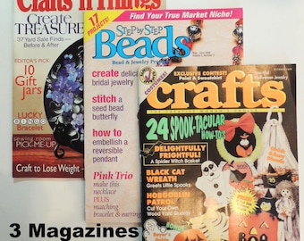 Vintage Craft Magazines - Set of 3