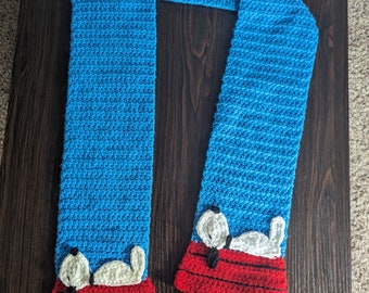 Crocheted Snoopy Scarf