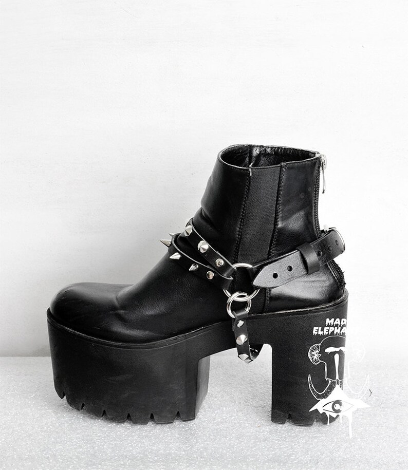 Spiked Shoe Harness Boot Belt Jewelry Boot Harness Accessory Etsy