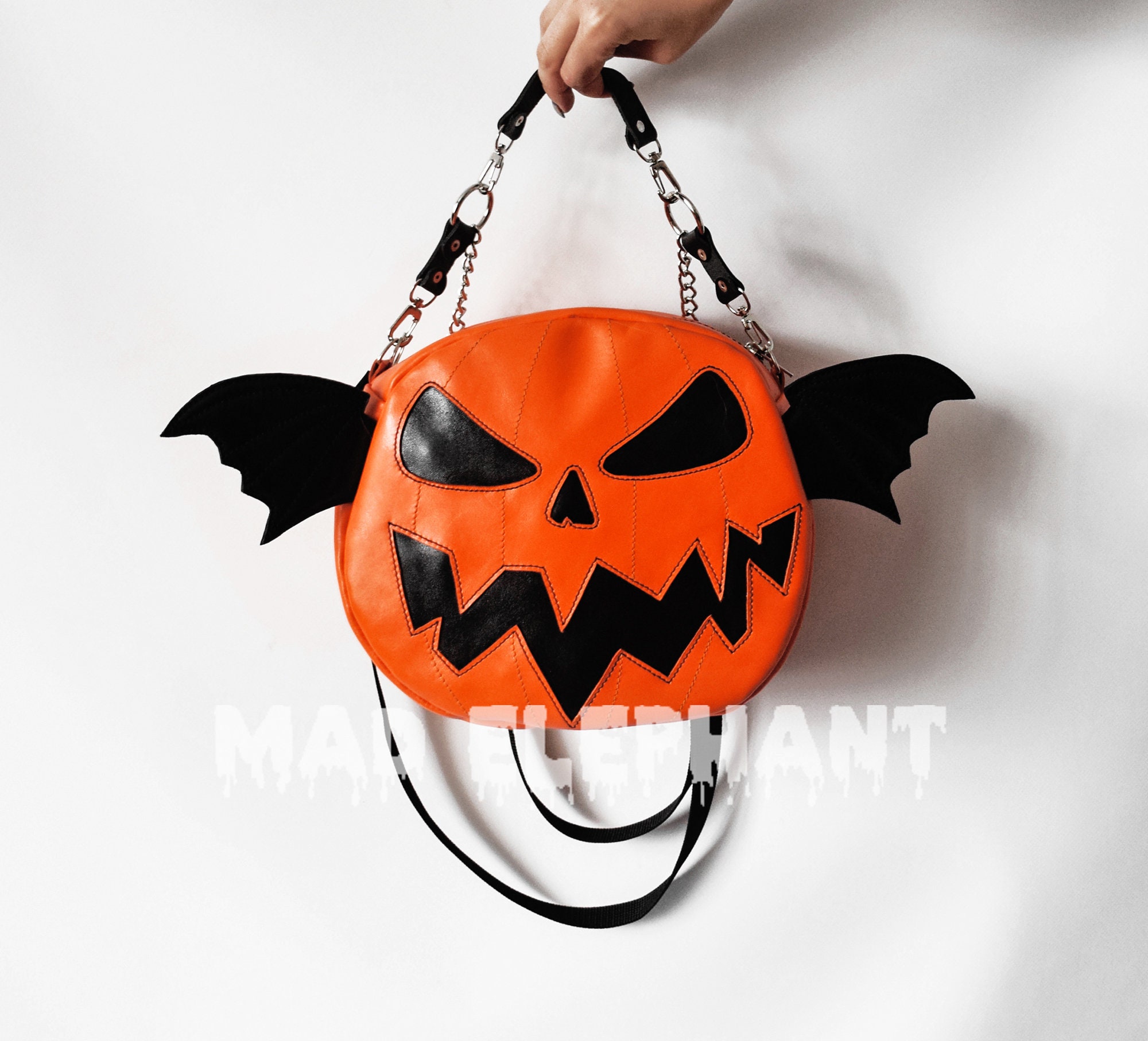 halloween pumpkin purse